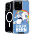 Feel The Bern Unicorn iPhone 16 Pro MagSafe Case